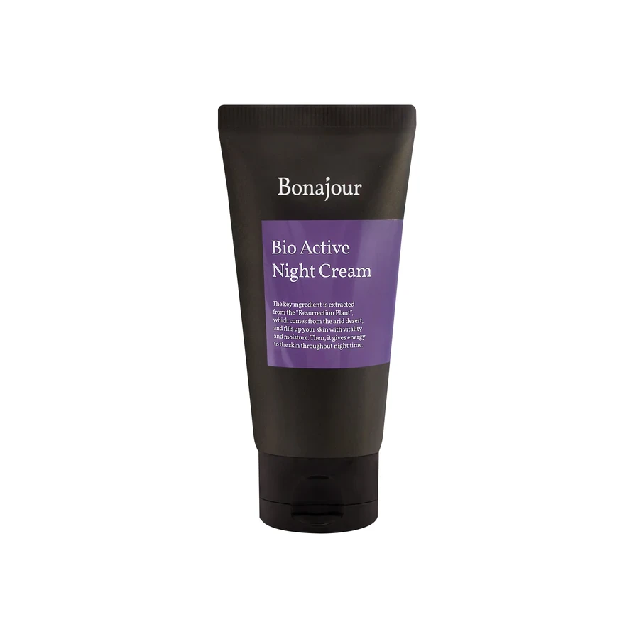 BONAJOUR Bio Active Resurrection Plant Night Cream 80ml Korean overnight moisturizing cream